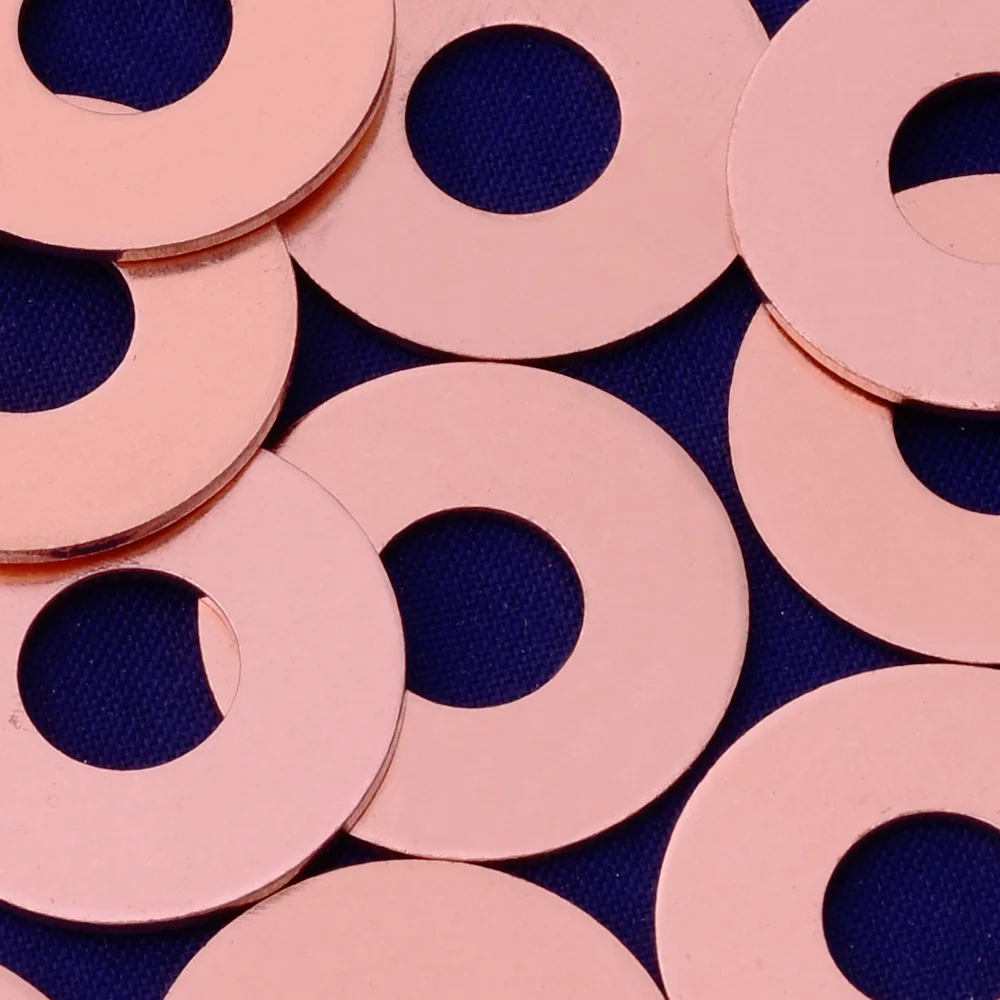 

20pcs 1 1/4"(32mm) tibetara® Copper Round Washer Stamping Blanks,18 Gauges,Stamping Rounds, Round Blanks,Stamping Discs-10156710