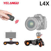 YELANGU L4X Motorized Camera Video Dolly Electric Motor Track Slider Autodolly for Canon Nikon Sony DSLR iOS/Android Smartphone