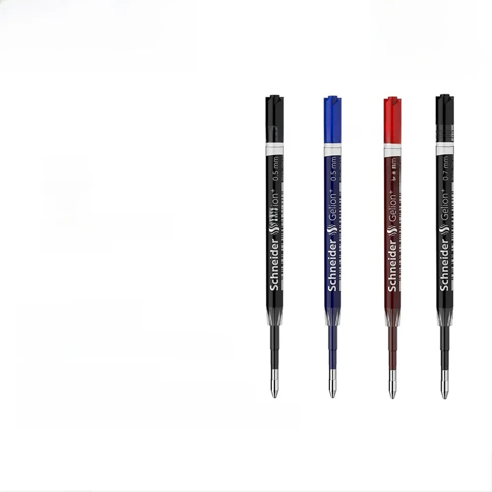 10 sztuk Schneider G-2 Gelion + wkłady do długopisów żelowych 0,5 mm format ISO G2 europejski standard materiały biurowe powrót do szkoły artykuły papiernicze — zdjęcie produktu 7