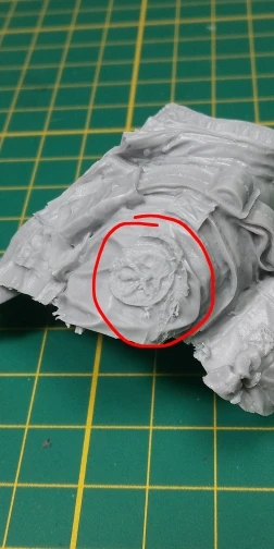 Buyer photo of this resin kit