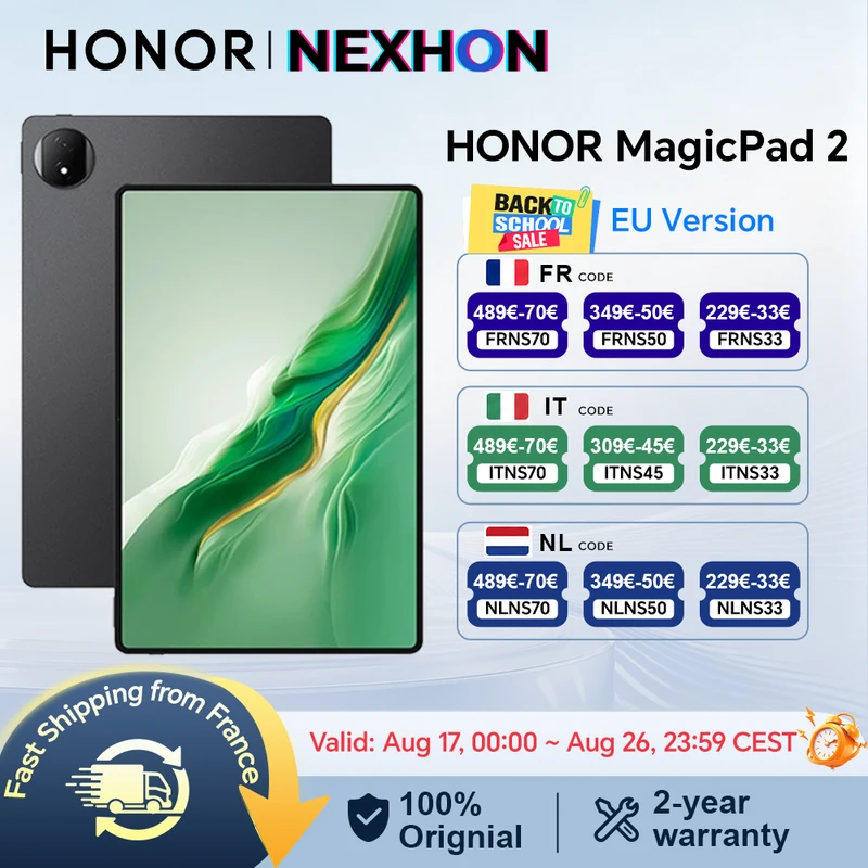 Honor MagicPad 2 EU 12,3″ OLED — la fascia alta senza il prezzo da fascia alta