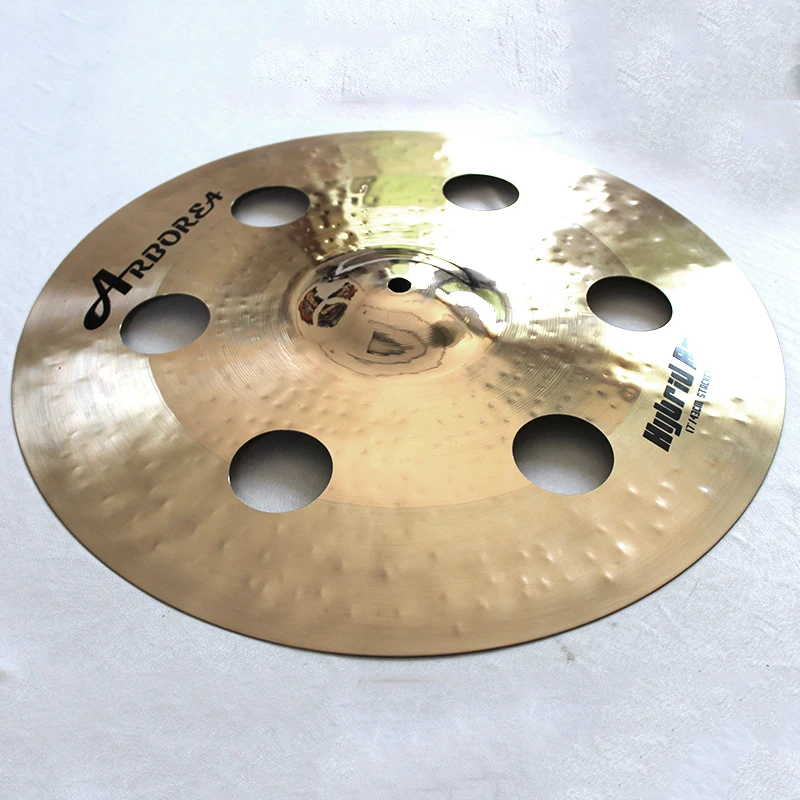 Arborea Professional Bronze Cymbal-Hybrid AP Series 8-19 inch Ozone Cymbal Effects Stack Cymbal Drum Kit Percussion Instrument