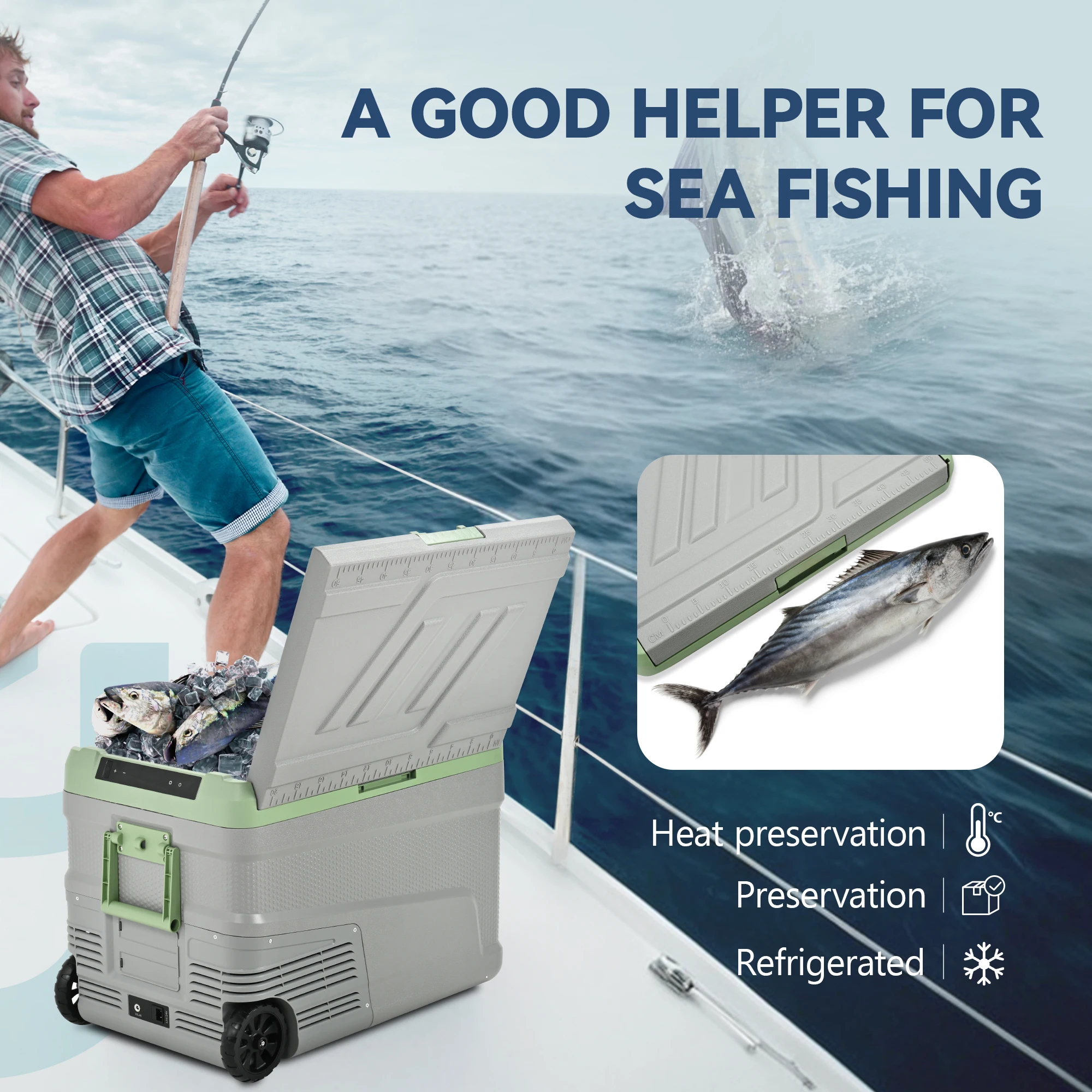 SIMZLIFE-ثلاجات سيارات كهربائية ، ثلاجة مجمدة محمولة ، حزمة تبريد ، تخييم ، رحلة ، شاحنة ، ركوب الزوارق ، المنزل ، 12 فولت ، 48QT