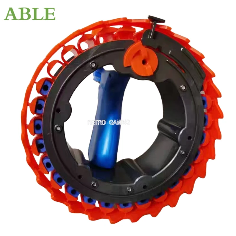 Children's Toy Gun, Round Soft Bullet Gun, Electric Bracelet, And Automatic Burst Dart Toy Fake Gun, Perfect For Parties.