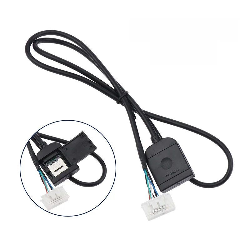 Adapter gniazda karty Sim dla Android Radio Multimedia Gps 4G 20pin złącze kabla akcesoria samochodowe przewody część zamienna — zdjęcie 2