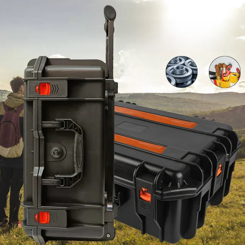 Boîte à outils grande capacité avec roulettes, boîte à outils professionnelle, valise rigide, boîte à outils sur roulettes, valise Pelican, boîte à outils avec roulettes.