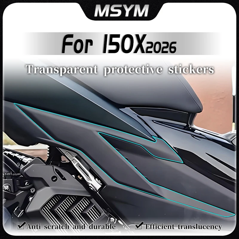 For ZONTES 150X 2026 Invisible Car Cover Film Anti Scratch Protection Sticker For Body Fuel Tank Modified Motorcycle Accessories