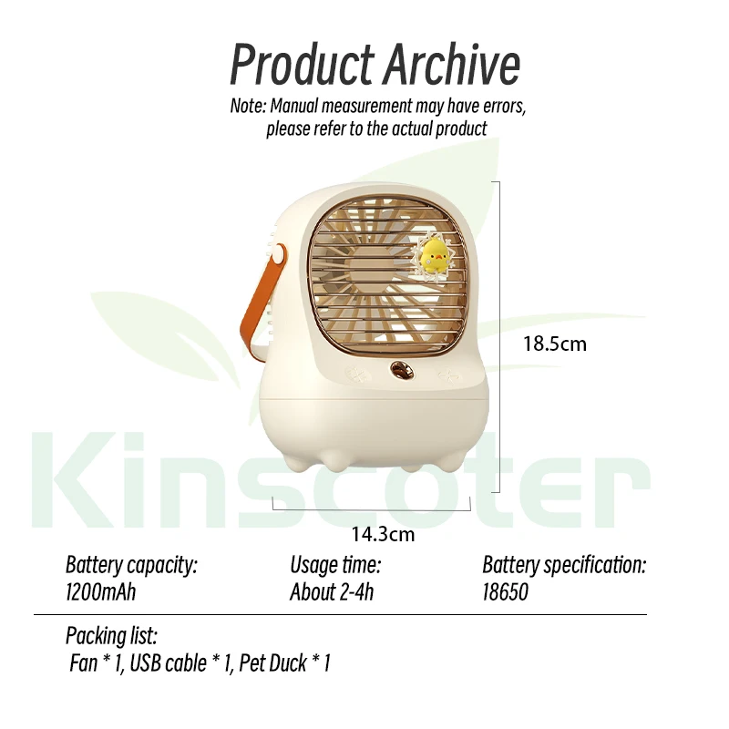 Leuke Mini Usb Desktop Stille Ventilator Draadloze Draagbare Home 3-Speed Elektrische Ventilator Met Luchtbevochtiger Water Sproeier