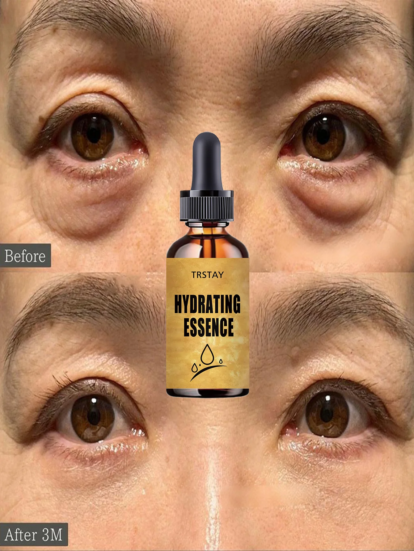 Moisturizing Vitamin E Eye Oil for Brightening and Smoothing All Skin Types Eye Care Solution to Hydrate and Nourish Delicate Ey - Image 2