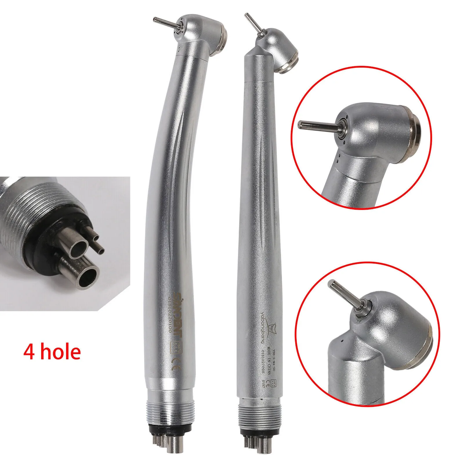 

NSK Pana Max Style Dental Surgical (45°Degree) High Speed Turbine Handpiece Push Button 2/4Hole