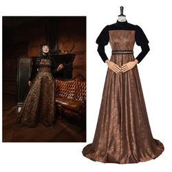(In Voorraad) tv Wat We Doen In De Schaduwen Nadja Cosplay Kostuum Gothic Vampire Vrouwen Jurk Nadja Jurk Halloween Carnaval Kostuum