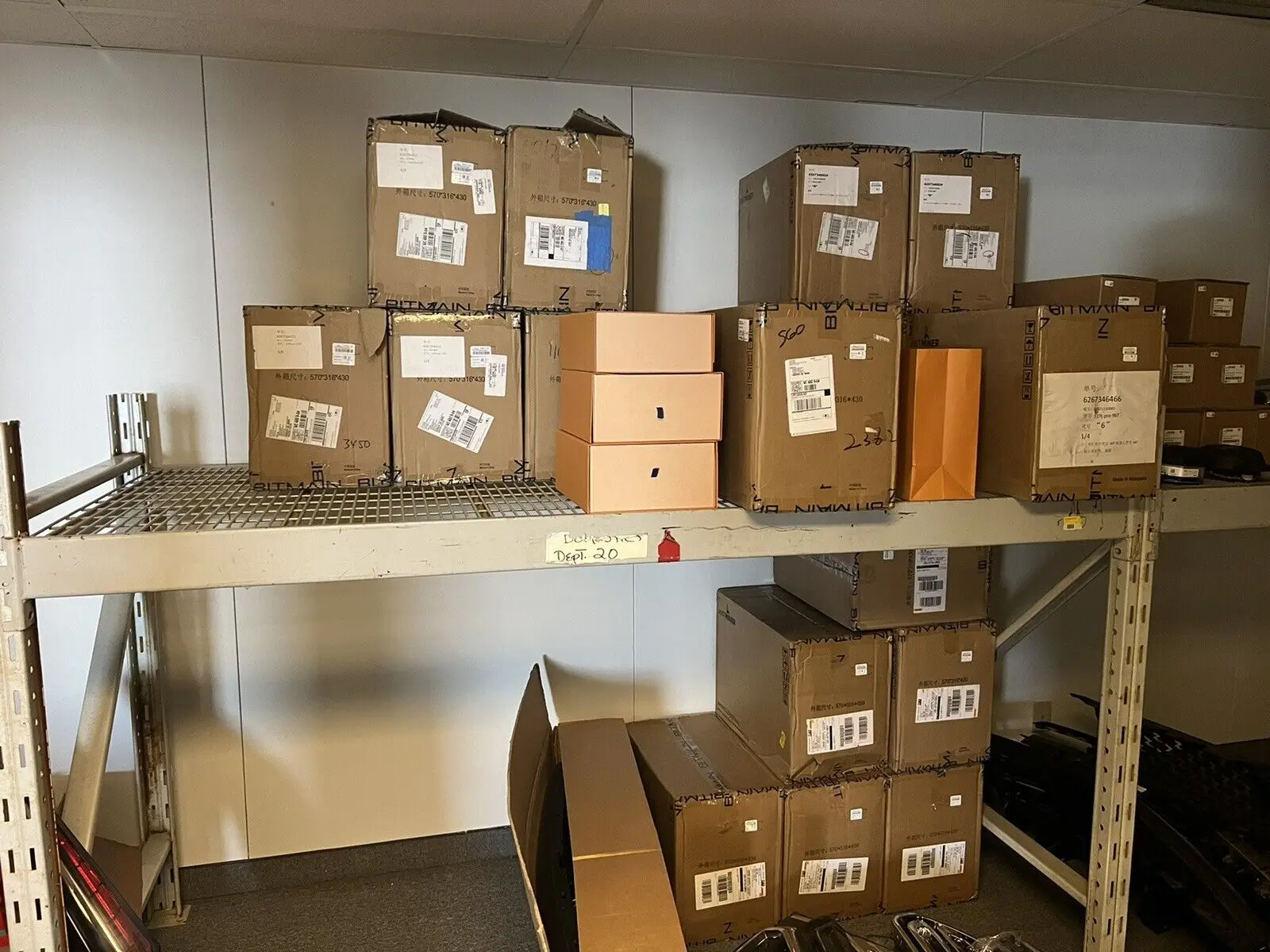 Compre 3 e ganhe 2 grátis Bitmain Antminer L9 16GH 3400W Scrypt ASIC Miner Crypto Mining Machine inclui fonte de alimentação