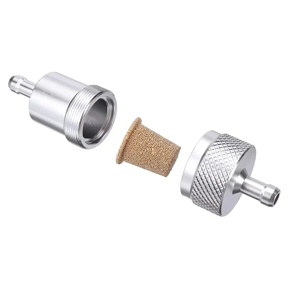AliExpress NONE Aluminium Alloy Filter Fuel Petrol Diesel Inline Filter 5/16" 8mm For Motocross Motorcycle ATV Beach Bike Oil Filter Replacement