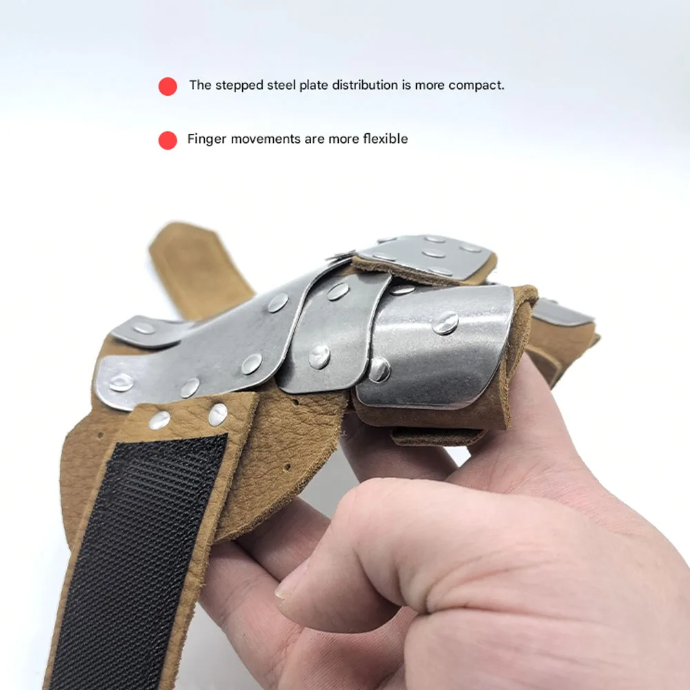 قفازات واقية للرماية عامة، قفازات رماية من الفولاذ المقاوم للصدأ 304 للأسماك، قفازات واقية للرماية لليسار واليمين