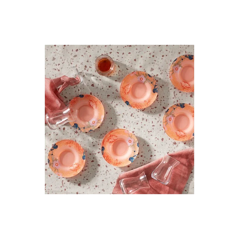 

Spring Orange 6 Personality Tea Set