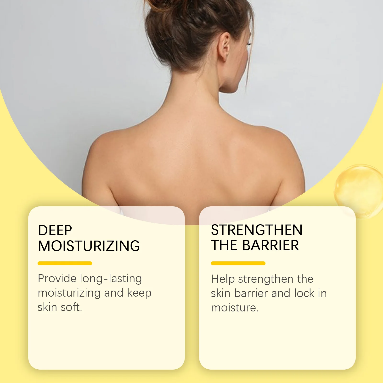 Viareline Shampoo per il corpo Idratante delicato Nessun stretto Rimuovi la pelle morta Pulizia Body Dirts Shampoo per il corpo levigante e ammorbidente