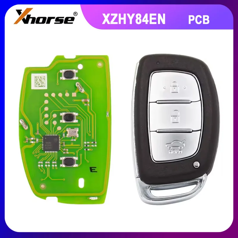 

1pcs Xhorse XZHY84EN Special PCB Board for Hyundai Models 3 Buttons With Key Shell Global Version