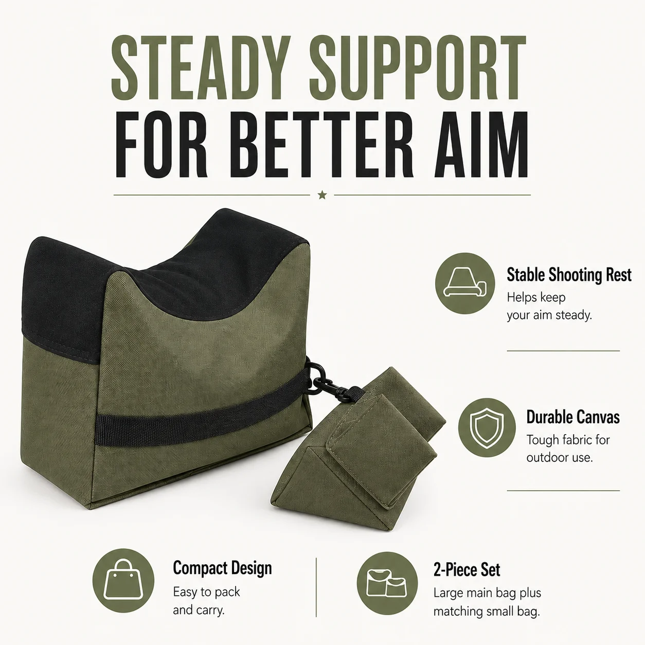2-Pcs Outdoor Canvas Support B - Photography Gear recension och pris