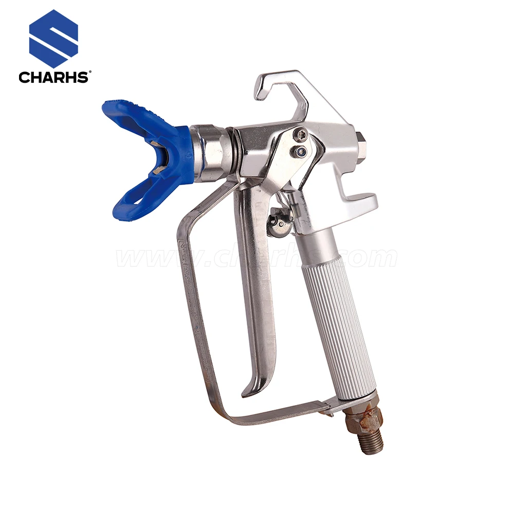 CHARHS Airbrush ASG-2/4/90 Airless Paint Spray Gun 345bar / 5000psi Putty Spray Gun High Pressure airbrush 2-finger trigger