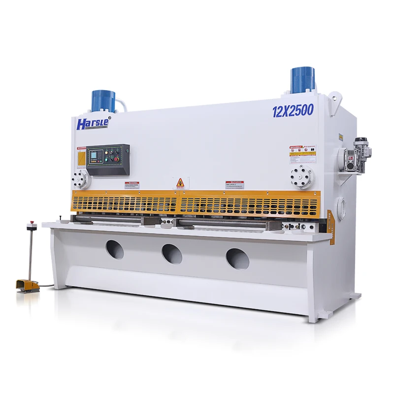 QC11K-12X2500 Hydraulic Guillotine Shearing Machine for stainless steal processing