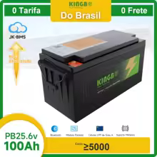 Tempestade no Brasil: Baterias Kingbo para Energia Segura