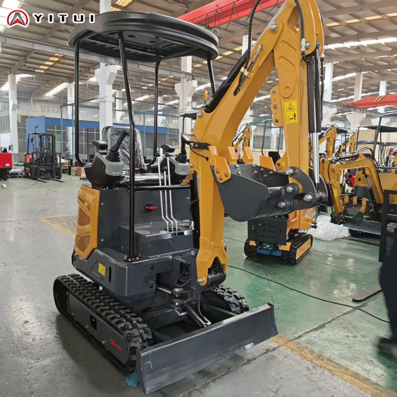 L'ultima miniescavatore climatizzato con oscillazione laterale del braccio grande supporta miniescavatori Customiezd