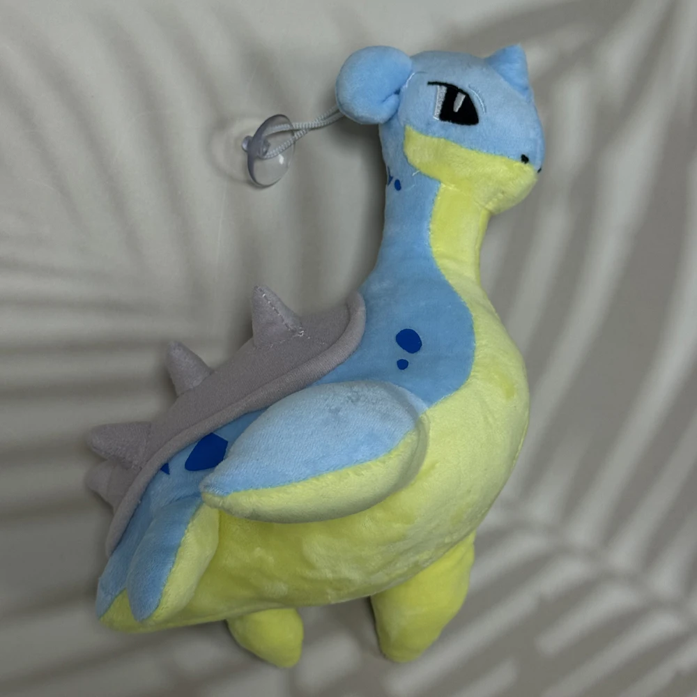 Kawaii Lapras محشوة اللعب الكرتون لطيف المياه Sprit أفخم الدمى رمي وسادة هدية عيد ميلاد للأطفال الأصدقاء الأولاد