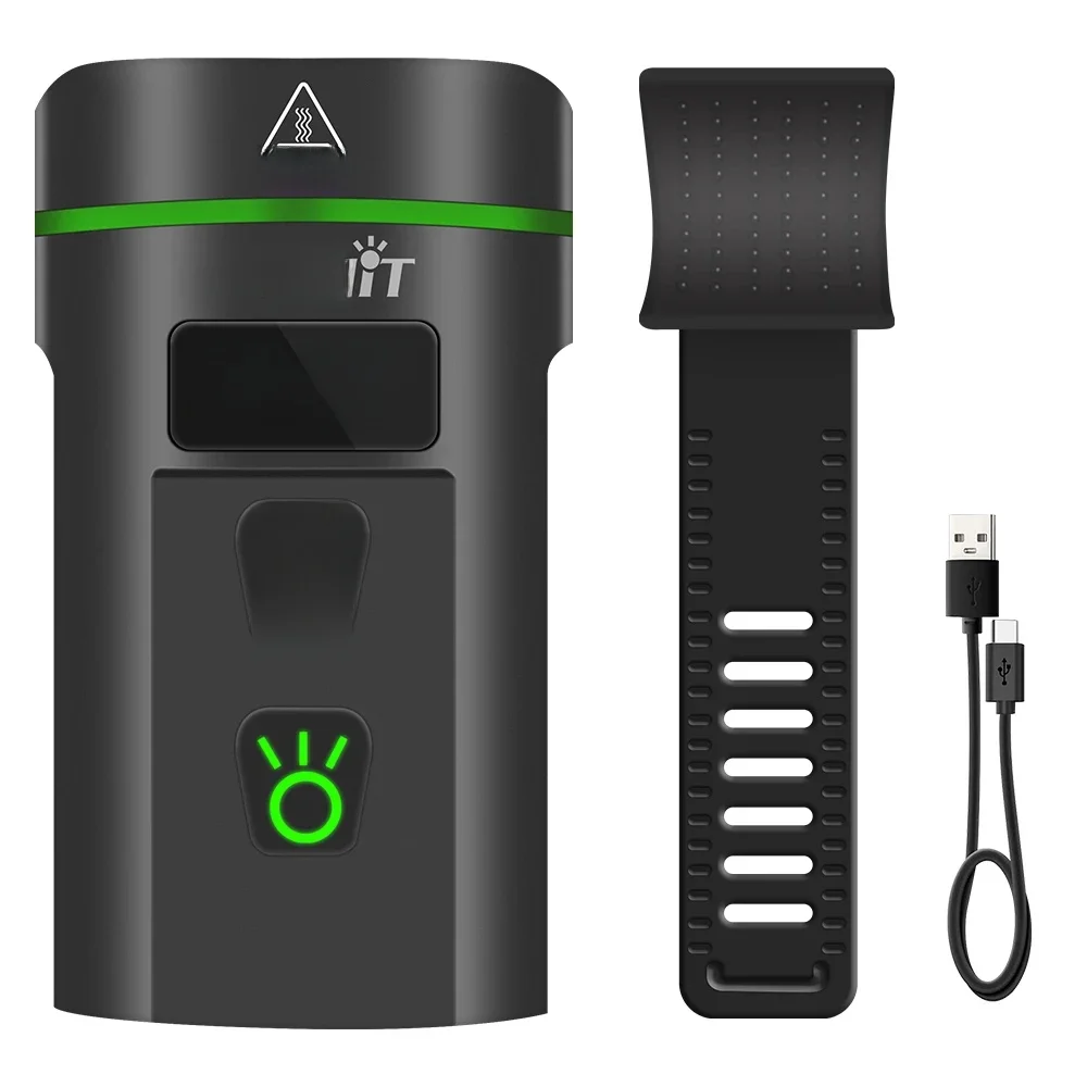 AliExpress NONE BORUIT Bicycle Light Front 5000mAh Bike Light Waterproof Flashlight USB Charging MTB Road Outdoors Cycling Lamp Accessories