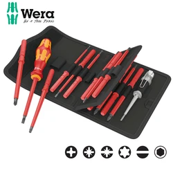 Wera 05003474001 Insulated Screwdriver Set 16 Pieces Kraftform Kompakt VDE16 Universal 1