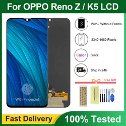 6.4 inch Super AMOLED / TFT For OPPO K5 LCD display touch screen digitizer assembly Replacement For OPPO Reno Z Display