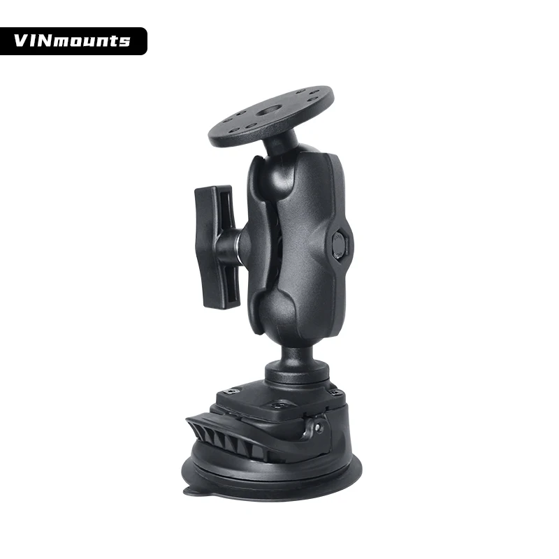 

VINmounts Composite Suction Cup Mount with 8.7cm Double socket Arm and 1.5''rotundity ball head base Compatible with RAM Mounts