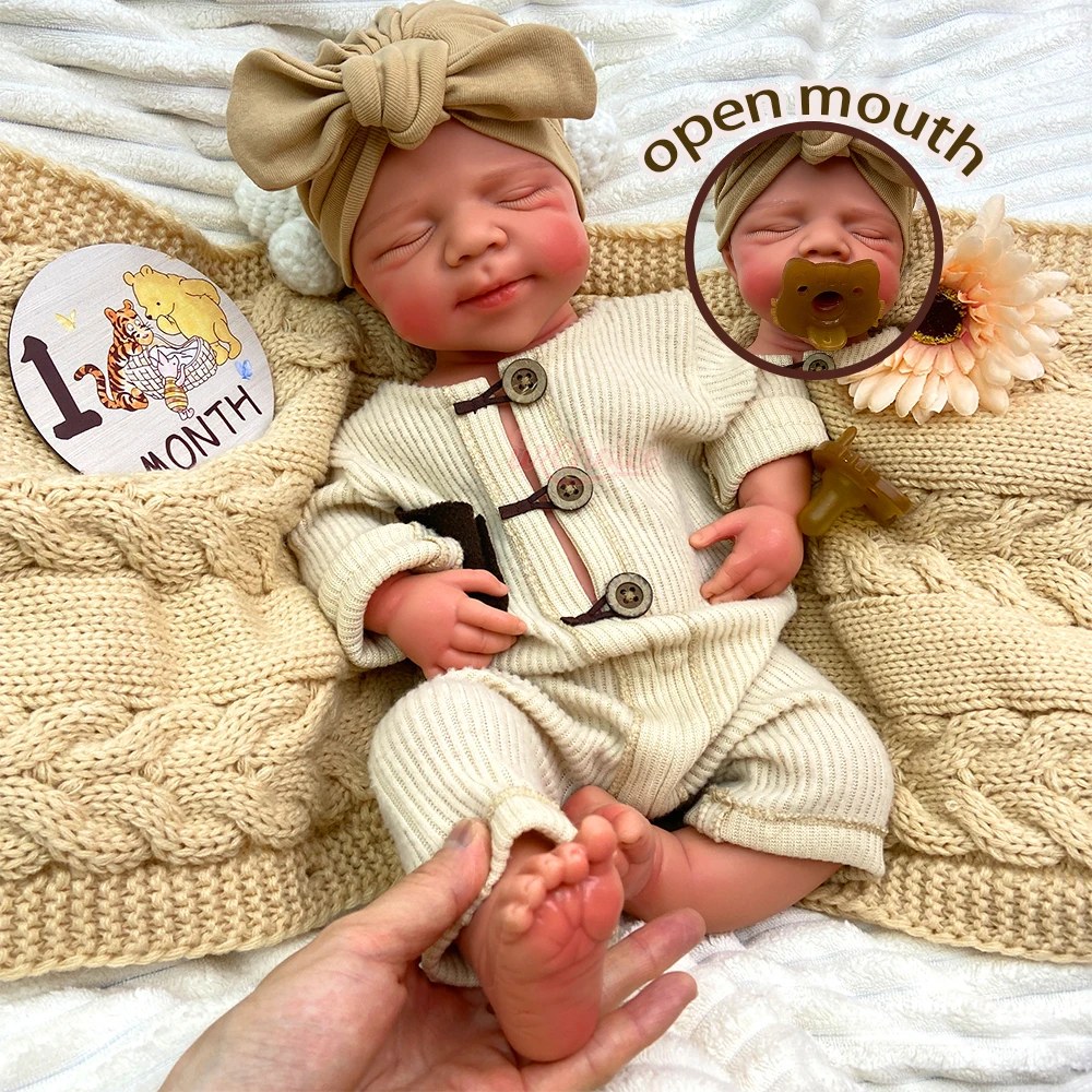 

Кукла-реборн ручной работы из силикона Real Touch с реалистичной текстурой кожи, полноразмерная, для художников, DIY, с возможностью индивидуальной настройки