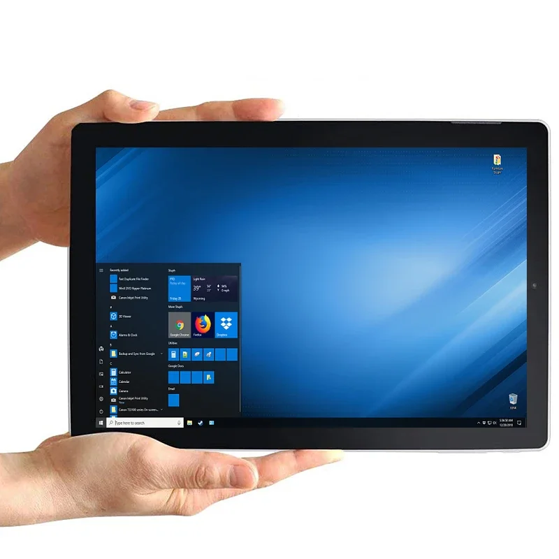 Super barato 10.1 "Windows 10 Tablet Intel x5-8350 Quad Core 1GB RAM 32GB ROM Porta DHMI 5000mAh Bateria 32 bits 1280x800 IPS