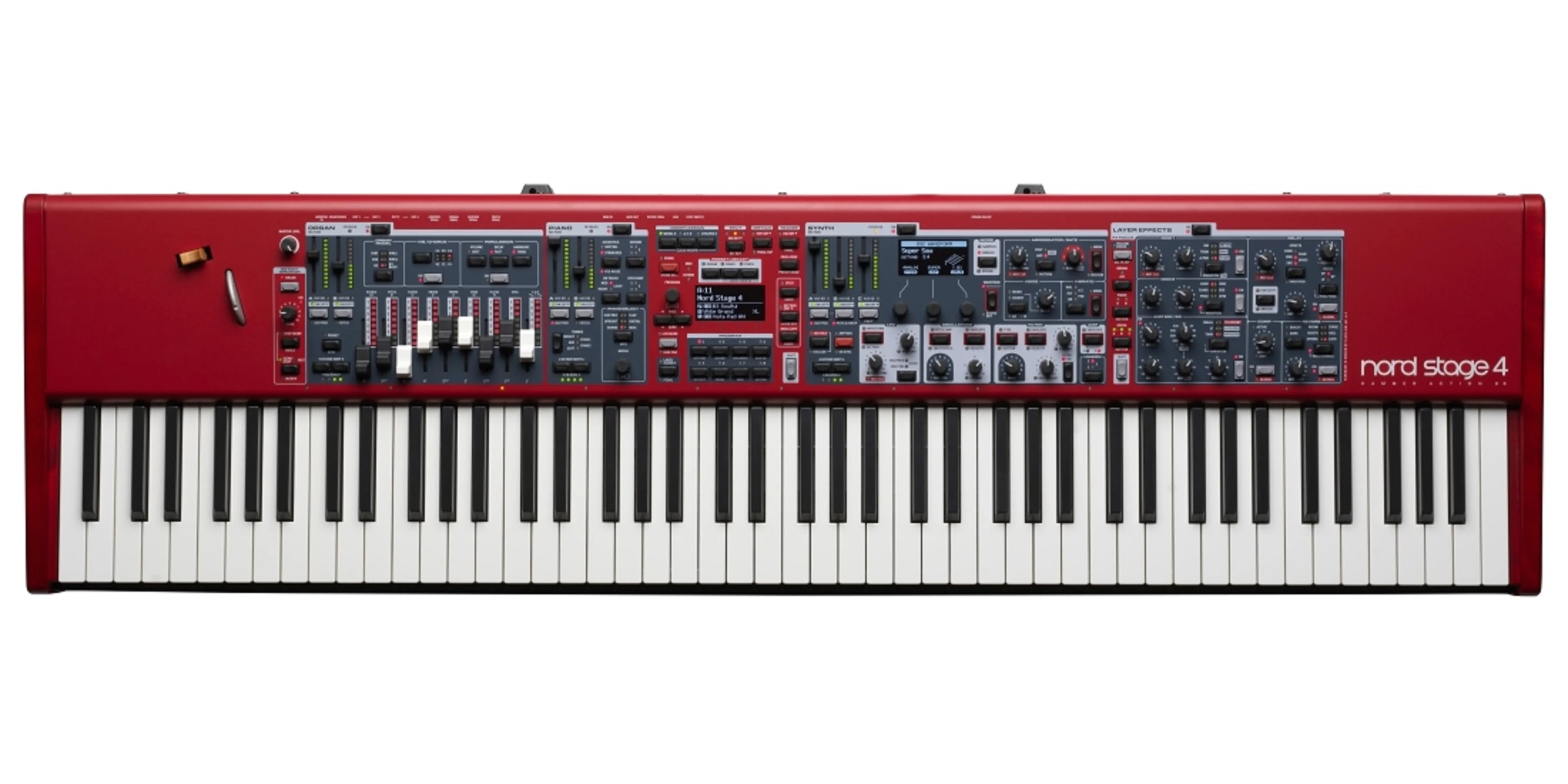 Totalmente ponderada Piano Digital para Nord fase 4, martelo ação teclado, 88 Piano, vendas mais recentes