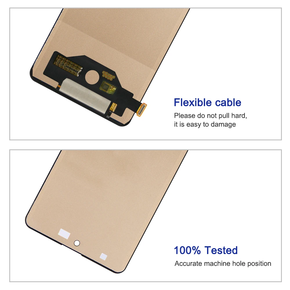 M52 5G Display Screen for Samsung Galaxy M52 5G M526B M526B/DS Lcd Display Digital Touch Screen with Frame Replacement