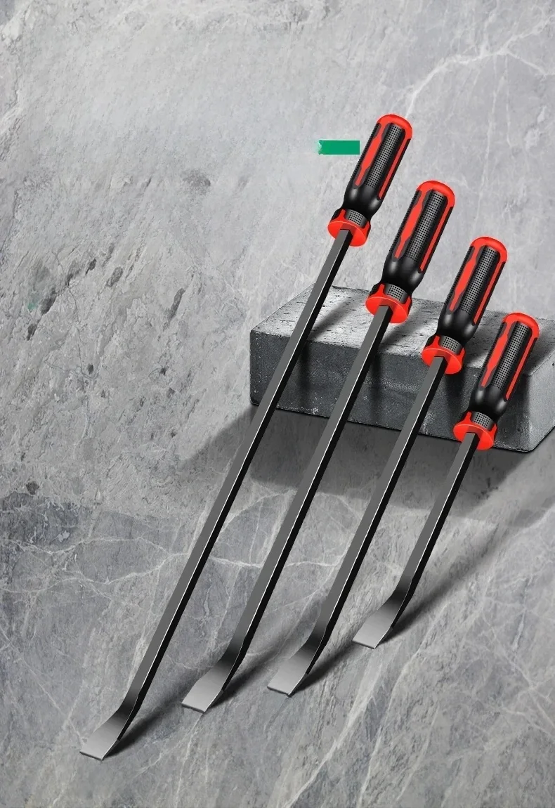Barre de levier longue multifonction 8 12 18 24 pouces, pneu robuste, capuchon de frappe, extracteur de clous, réparation automobile, outils manuels d'élimination CV-R