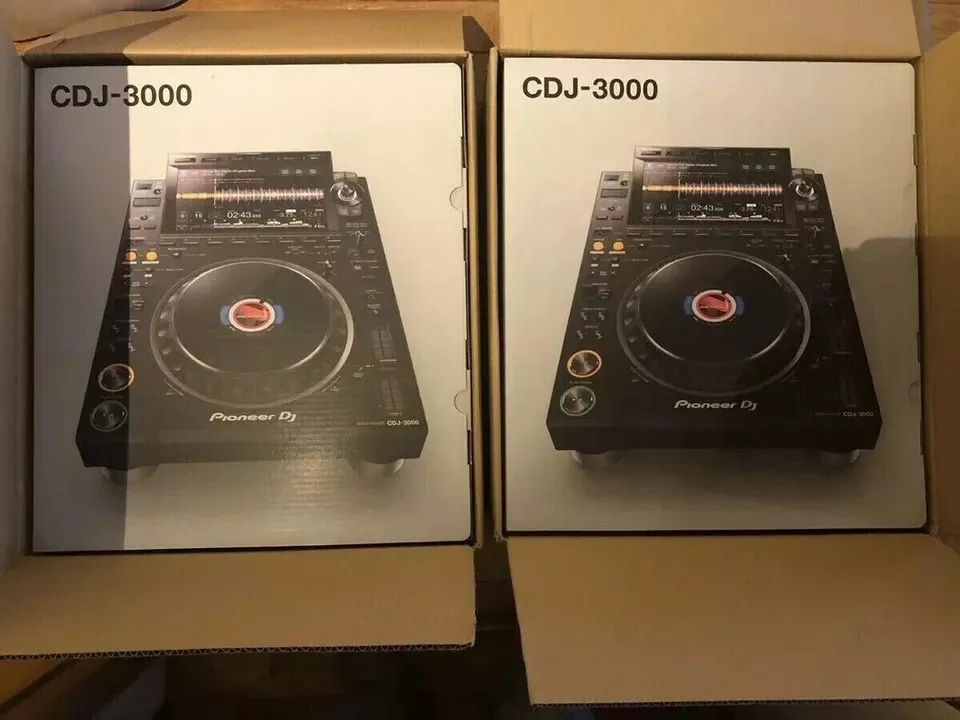 Spedizione veloce! Disponibile! Pioneers DJ CDJ-3000 2 unità coppia Controller DJ 100V sconto estivo