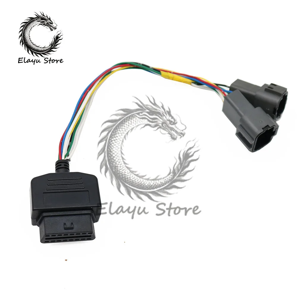Ligne de conversion de câble de diagnostic de moteur Diesel pour faisceau de câblage Hitachi pour kit d'outils de scanner de diagnostic de programmation Isuzu
