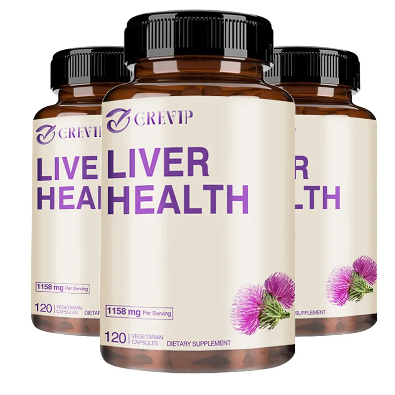 Liver Health Supplement - Kidney and Digestion Support - Milk Thistle, Dandelion, Burdock, Turmeric - 120 Capsules