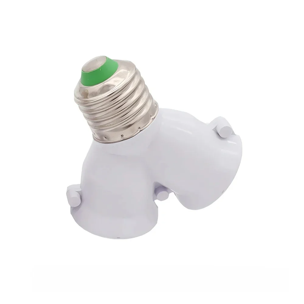 E27 1/2 tête de conversion douille d'ampoule créative 2-e27 support de lampe prolongateur distributeur convertisseur prise