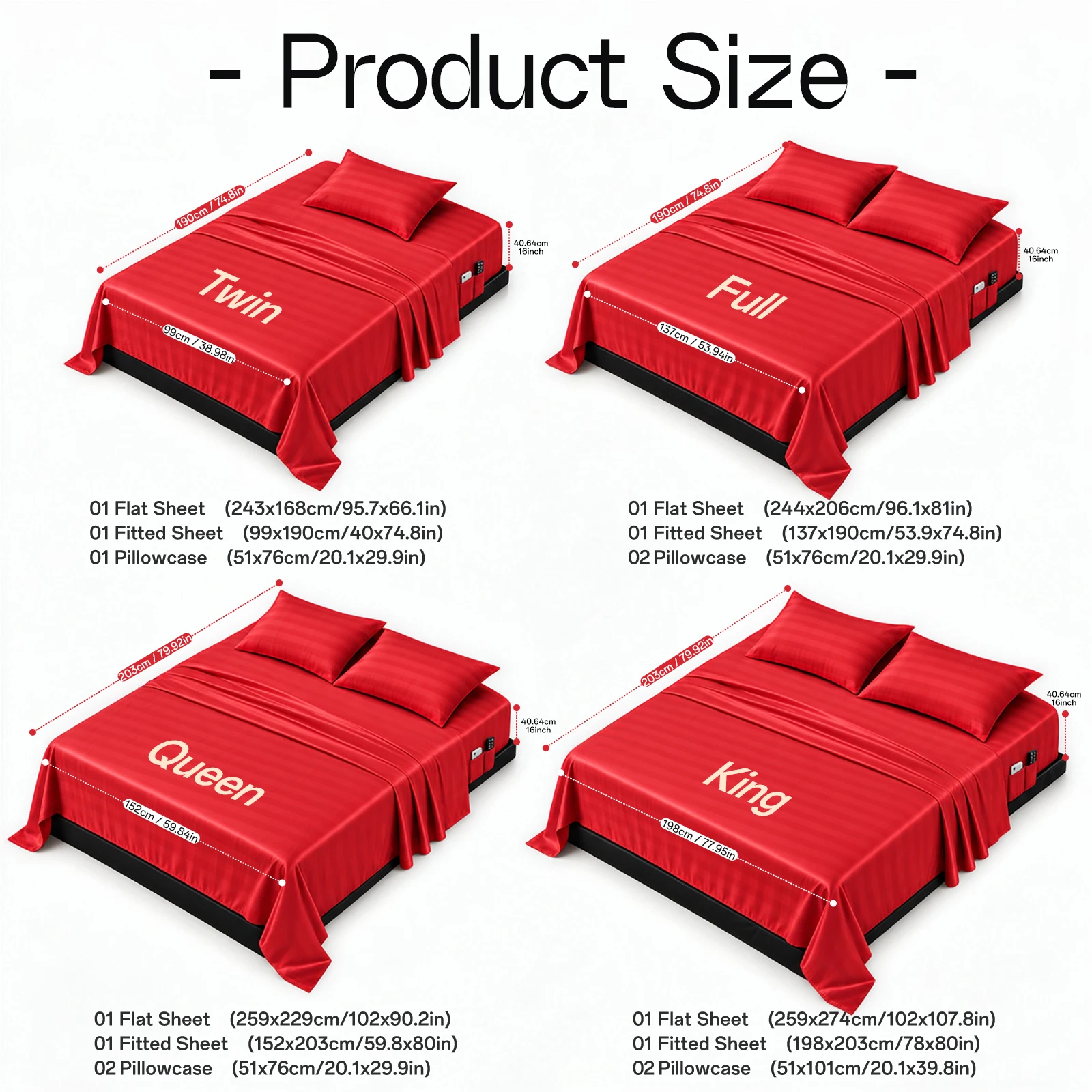 3/4pcs Deep Pocket Cooling Bamboo Bed Sheets Suitable for Adults And Kids - Luxury Cooling And Wrinkle-Resistant Bamboo Bedding with Deep Pocket Fitted Base, Soft Breathable Sheets, Machine Washable, Year-Round Use for And Adult Bedrooms