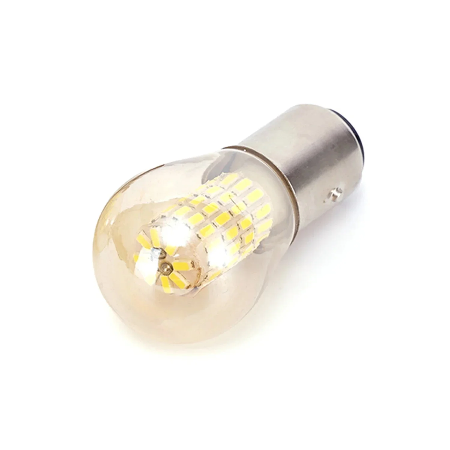 1x 12-24V P21w Led 1157 1156 High Bright Car Light S25 Bulb Ba15s Bay15d Sinal Lamp for Auto White Drop Shipping Supported — zdjęcie 2