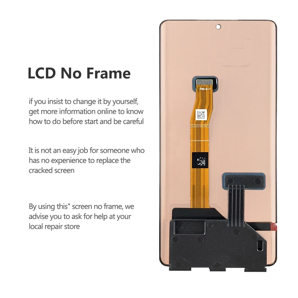 For Honor X9a LCD Display Screen 10 Touch Digitizer Assembly Parts For HonorX9a Display RMO-NX1 With Frame