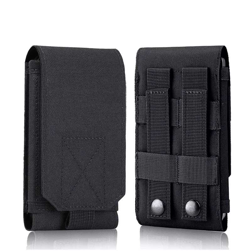 Universelle Taktische Handyhülle mit Molle-System, Tragbare Tasche für Mobiltelefone unter 6,7 Zoll, Outdoor-Camping EDC-Tasche
