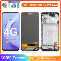 OLED /TFT Screen For Xiaomi Redmi Note 10 Pro 4G LCD Display Touch Screen Digitizer Assembly M2101K6G M2101K6R Screen Display