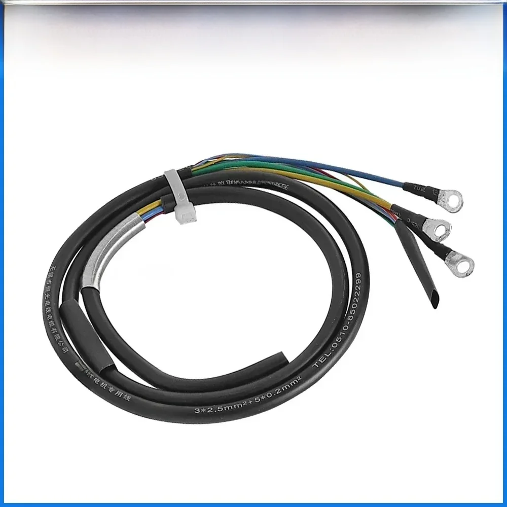 AliExpress LCQPTW Motor Cable Brushless DC Motor Hall+Phase Wire For Electric Bicycle 2mm²/2.5mm² Pure Copper Hall Sensor Wire Motor Cable Parts