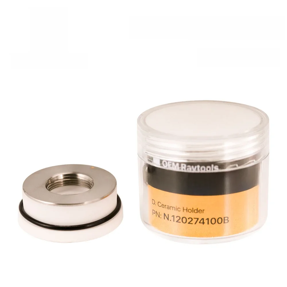 Ceramiczny Laser Cloudray 32mm/ 28.5mm OEM Raytools Lasermech uchwyt dyszy odor do głowica do cięcia laserowego włókien — zdjęcie 2