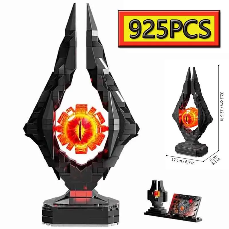 

Fantasy Legendary Eye Building Block Set - Movie Inspired Design Home Decor Collectible Male & Female Themed Gifts
