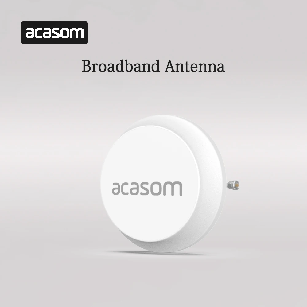 Antena de techo interior de 2,4 GHz, 5,8 GHz, WiFi6, WiFi6E, frecuencia de banda ancha de 2000-6000MHz