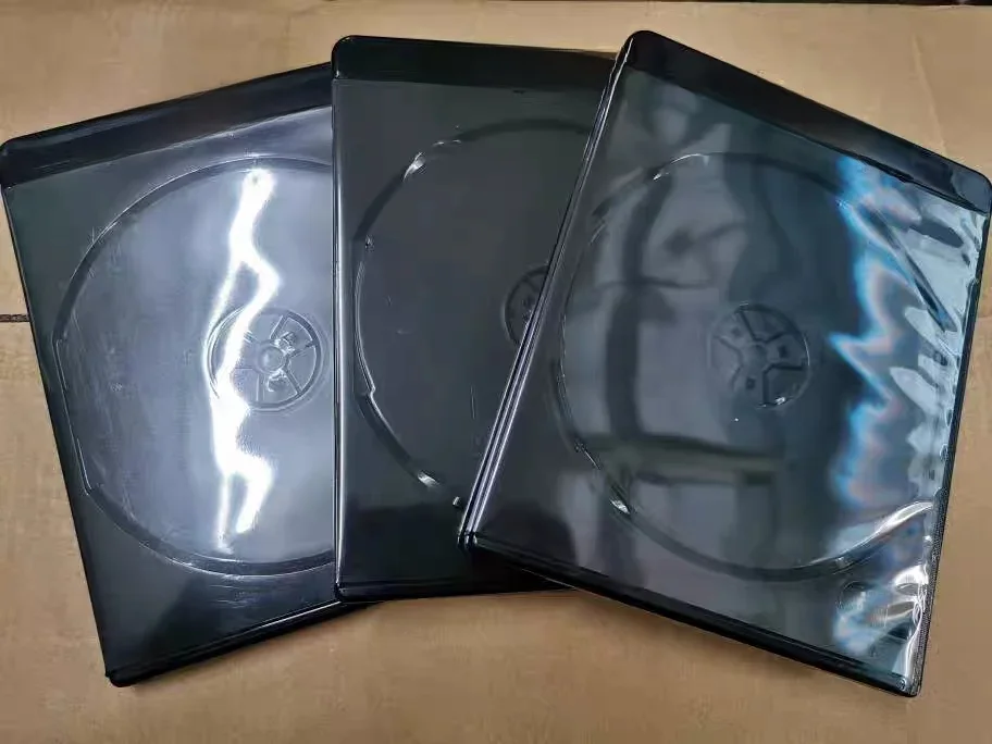 Boîtier de disque Blu Ray 4K ULTRADHD BDR, boîte de disque CD DVD pliable en plastique pour 4 disques PS4 PS5 5 pièces/paquet